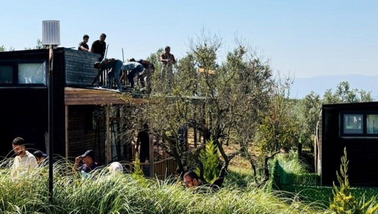 Mudanya’da Tiny House’lar Yıkılıyor